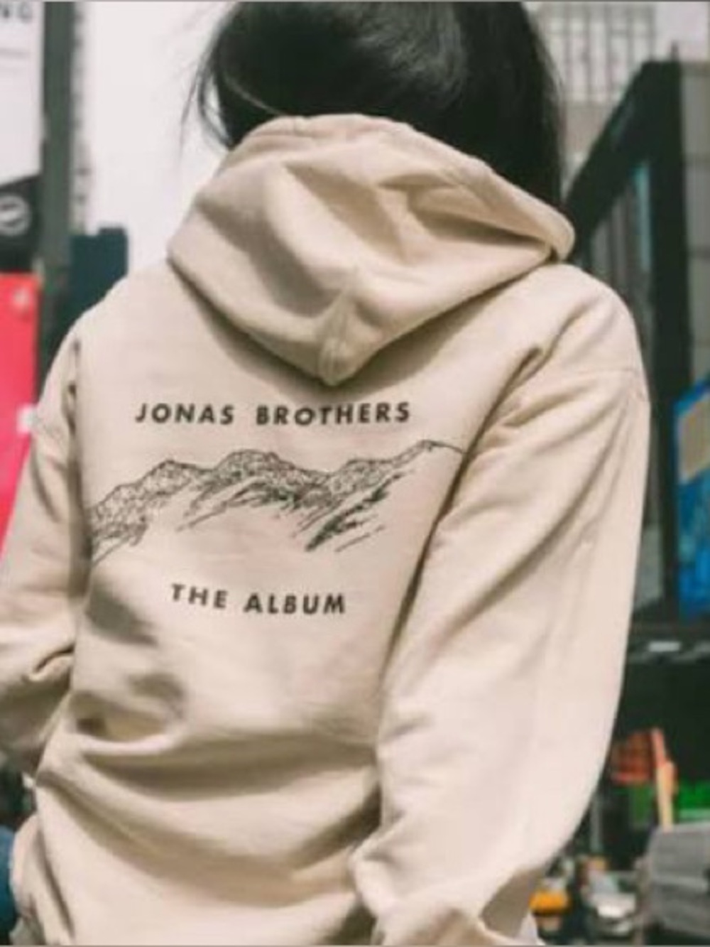 Jonas Brothers The Album 2023 The Hoodie Sand Official Merch S